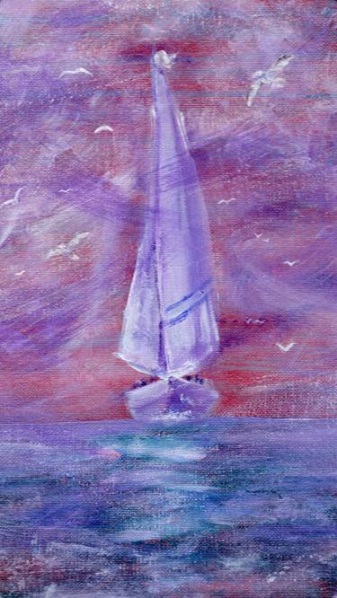 SAILBOAT expressive seascape thumb