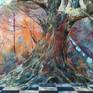 Family tree painting fragment 2