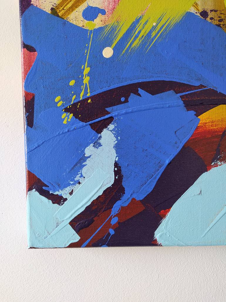 Original Abstract Painting by Davide Saco