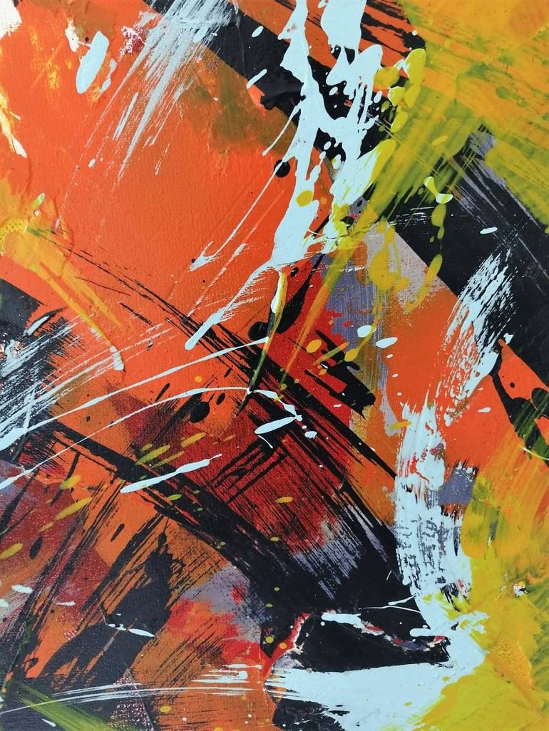 Original Abstract Painting by Davide Saco