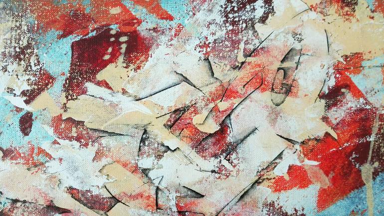 Original Street Art Abstract Painting by Davide Saco