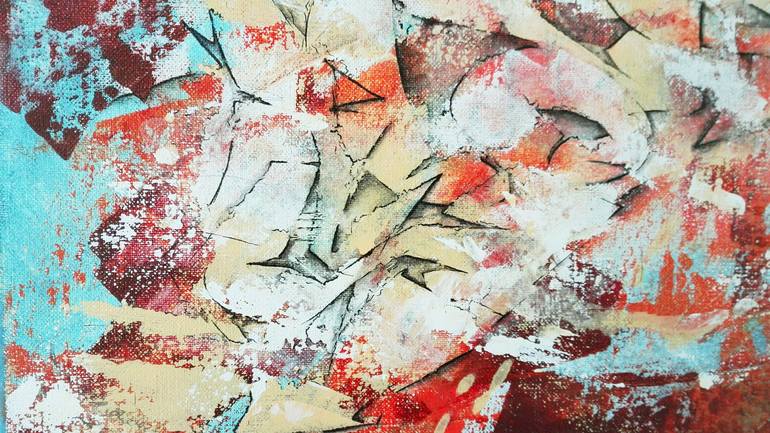 Original Street Art Abstract Painting by Davide Saco