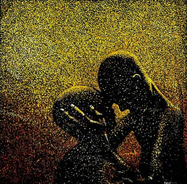 Original Abstract Love Paintings by Chukwuma Onyechere