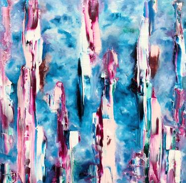 Original Abstract Paintings by Lou Wildish