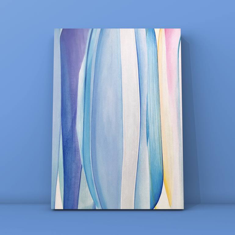 Original Abstract Expressionism Abstract Painting by Anatolii Zhuk