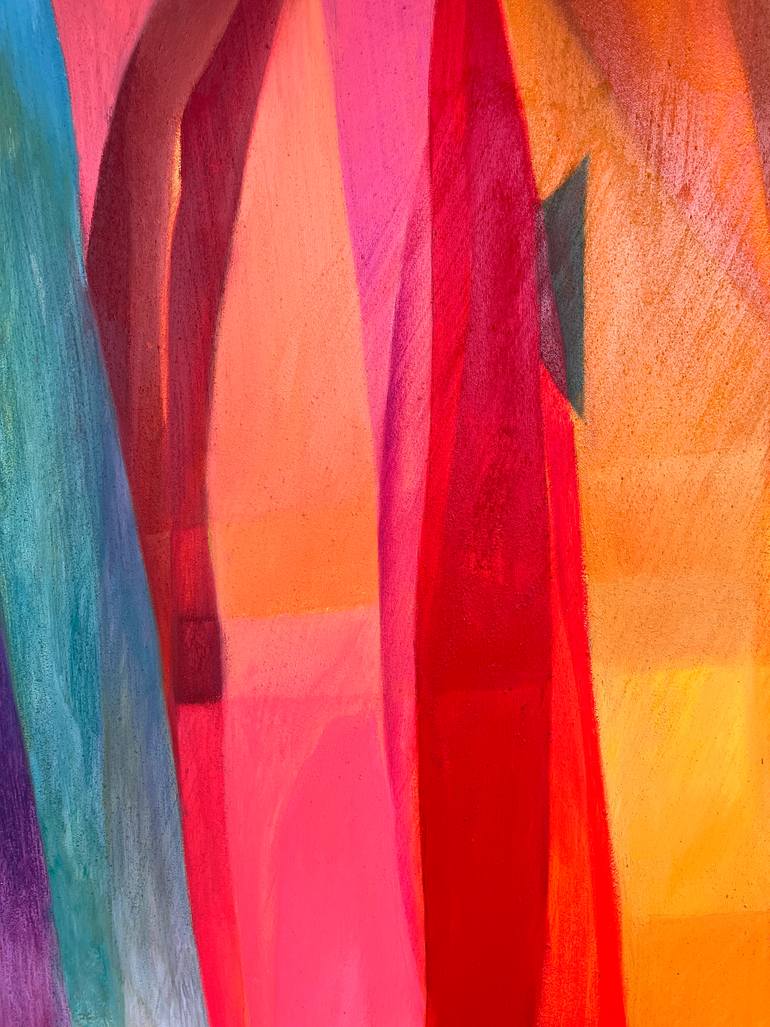 Original Abstract Expressionism Abstract Painting by Anatolii Zhuk