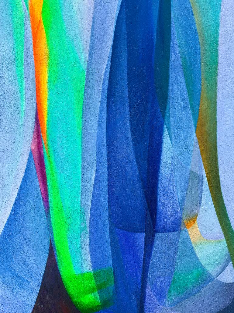 Original Abstract Expressionism Abstract Painting by Anatolii Zhuk
