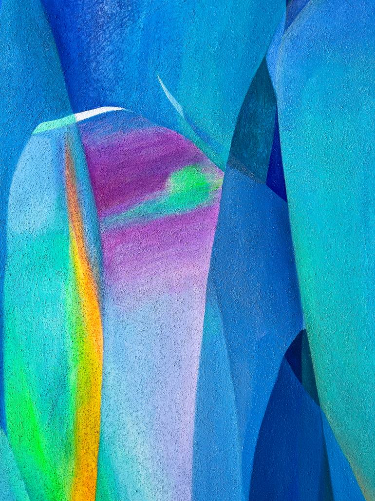 Original Abstract Expressionism Abstract Painting by Anatolii Zhuk