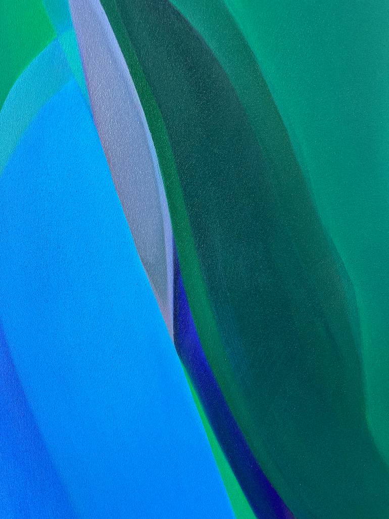 Original Abstract Expressionism Abstract Painting by Anatolii Zhuk