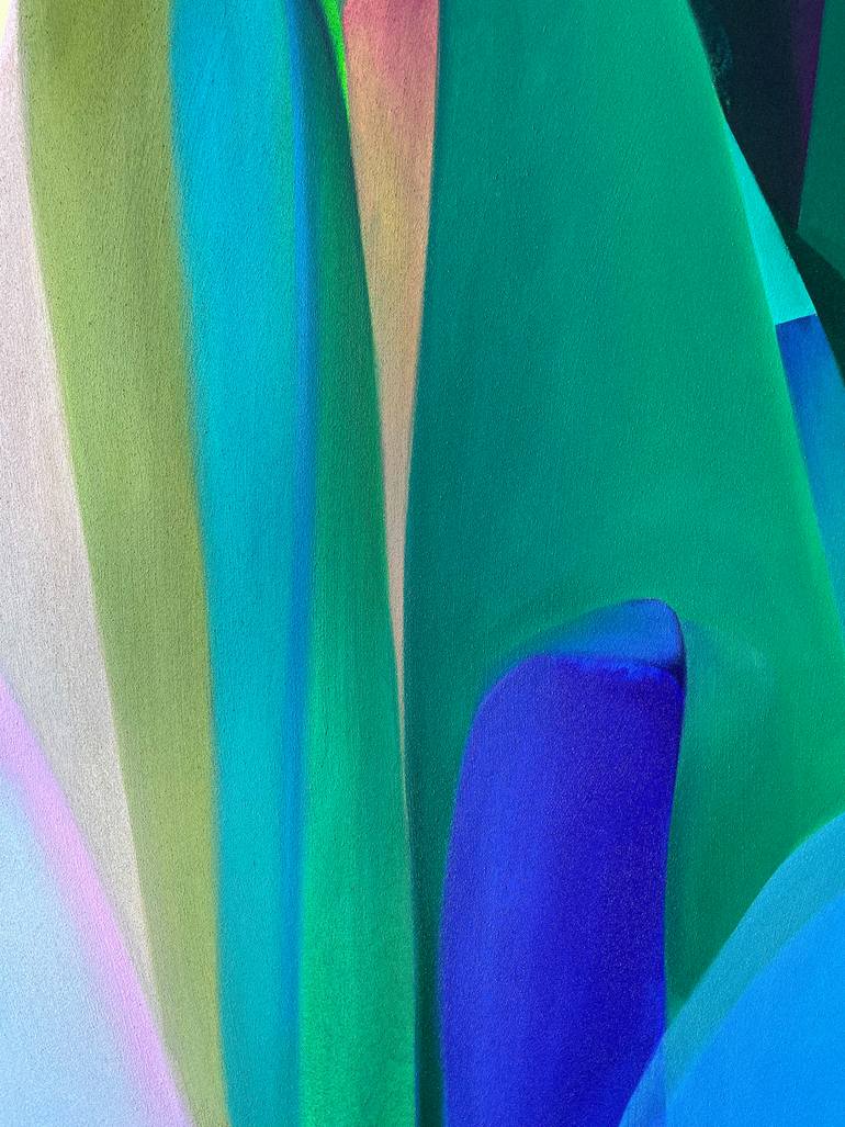 Original Abstract Expressionism Abstract Painting by Anatolii Zhuk