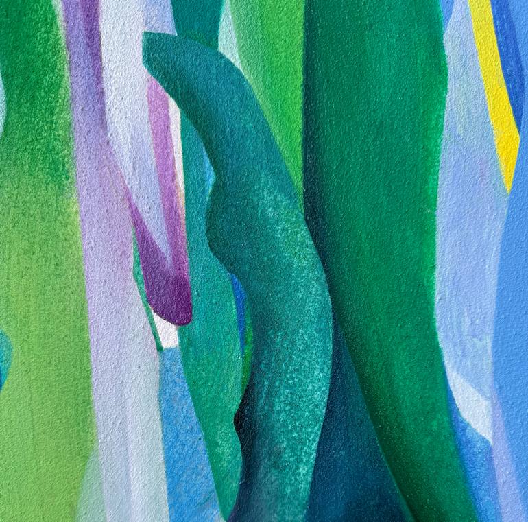 Original Abstract Expressionism Abstract Painting by Anatolii Zhuk