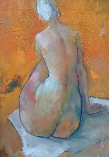Print of Nude Paintings by Anatolii Zhuk
