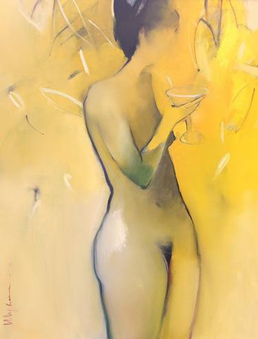 Original Abstract Nude Paintings by Anatolii Zhuk