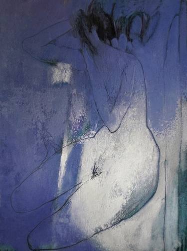 Print of Abstract Nude Paintings by Anatolii Zhuk