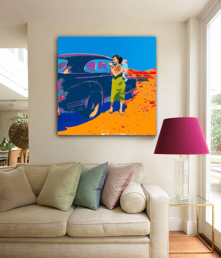 Original Abstract Expressionism Time Photography by Christopher Cristóbal Newberry Retana