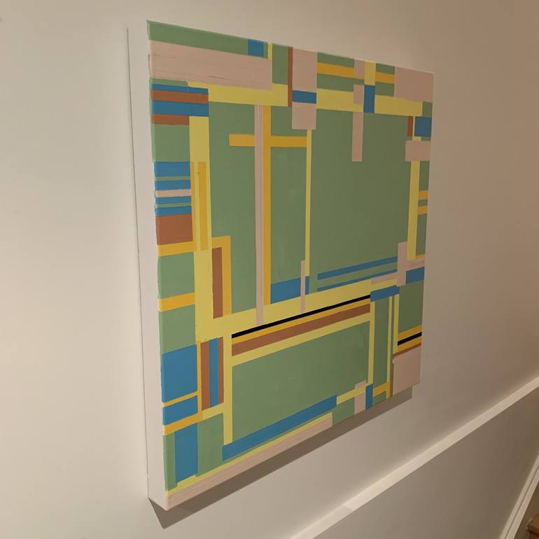 Original Abstract Painting by Ian Johnston Campbell