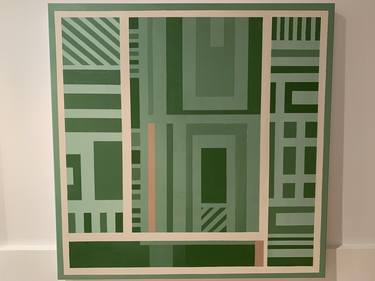 Large Green Grid thumb