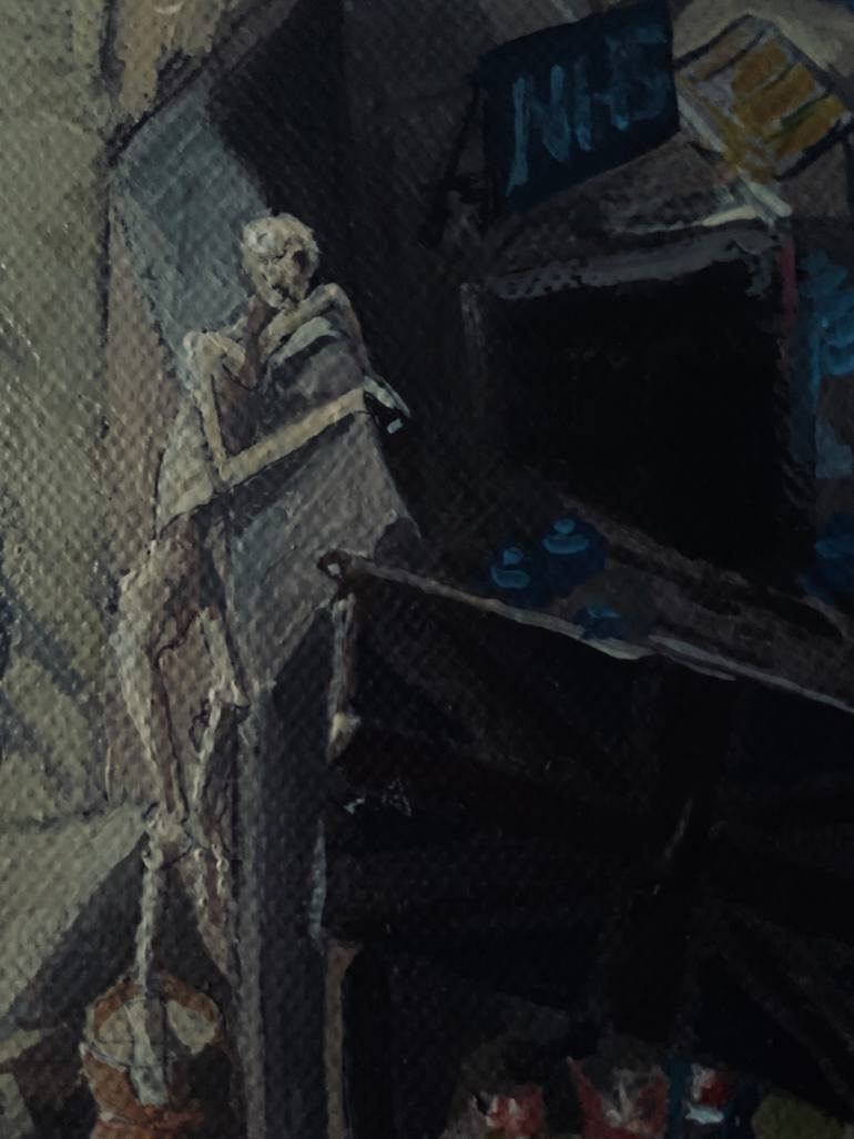 Original Fine Art Political Painting by Alex Scarrow