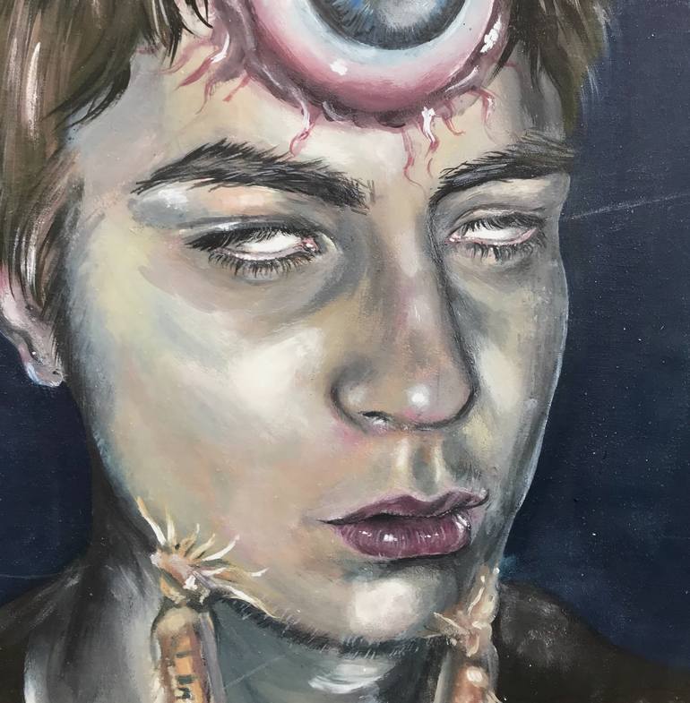 Original Photorealism Fantasy Painting by Nocollar Fenneko