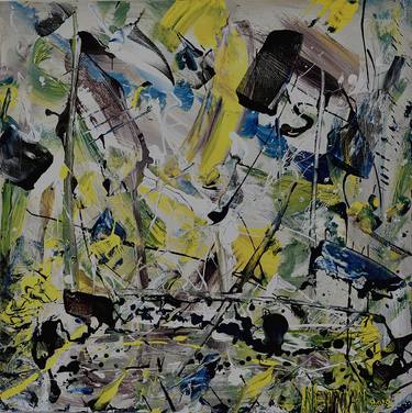 Original Abstract Expressionism Abstract Paintings by Scott Newman