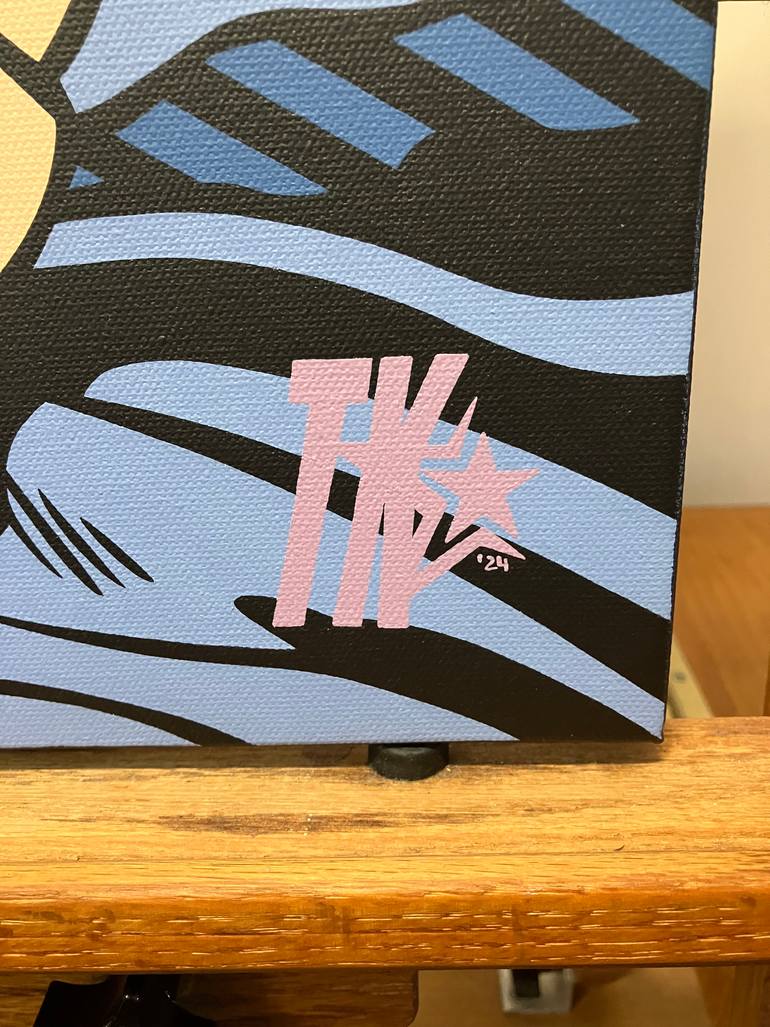 Original Pop Art Women Painting by Terry Kennedy