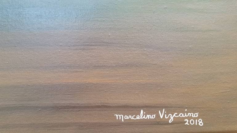 Original Figurative Landscape Painting by Marcelino Vizcaino