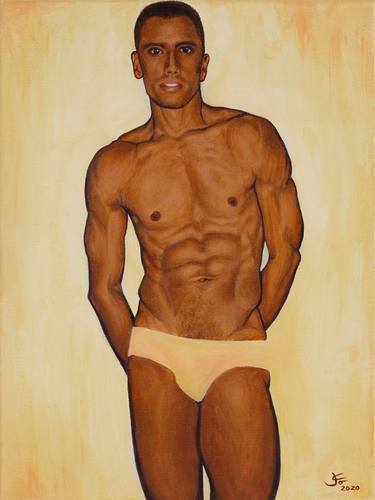 Print of Conceptual Men Paintings by Oscar L Alexander