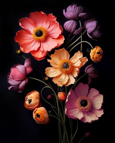 Original Photorealism Floral Photography by Michael Filonow