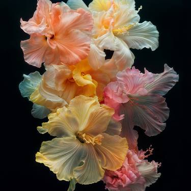 Original Artificial Intelligence Floral Photography by Michael Filonow
