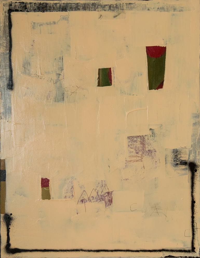 Original Abstract Expressionism Abstract Painting by Andrei Moldovan