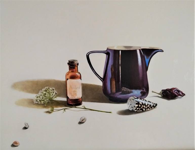 Print of Figurative Still Life Paintings by Sylvie Roussel Méric