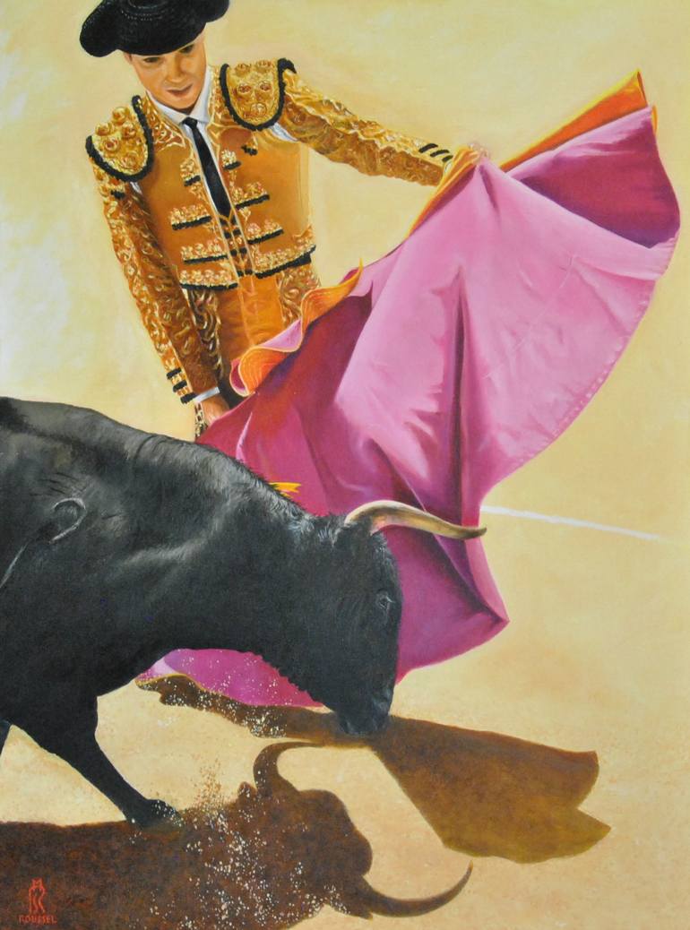 Salvaje Painting by Sylvie Roussel Méric | Saatchi Art