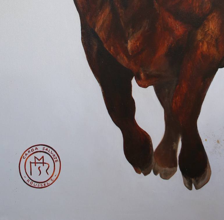 Original Figurative Animal Painting by Sylvie Roussel Méric