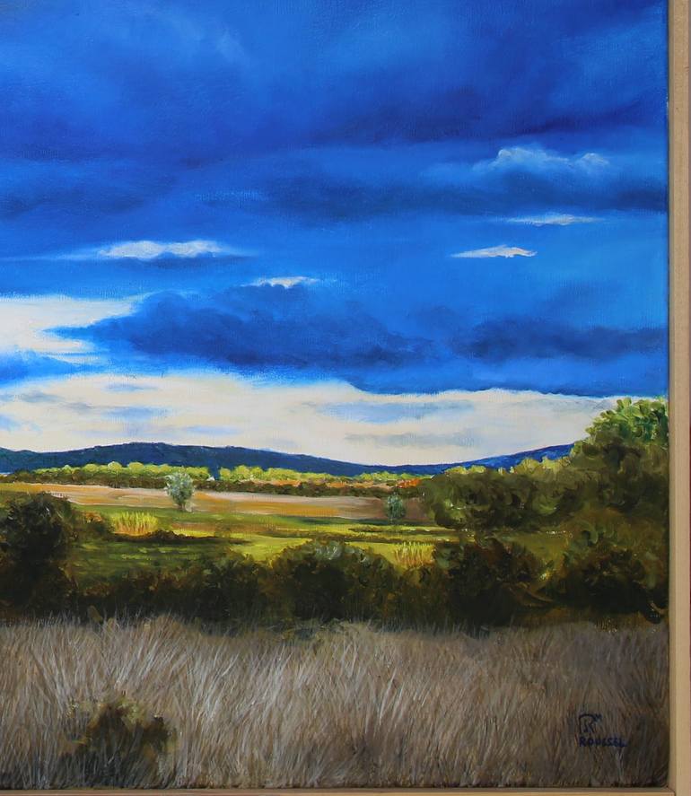 Original Figurative Landscape Painting by Sylvie Roussel Méric