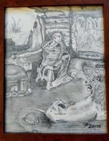 Depiction of St. Jerome in the Wilderness Completed thumb