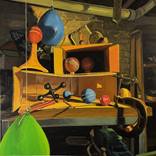 The Work Party: Boxes with Balls, Balloons, Jack, and Snail by David Orban