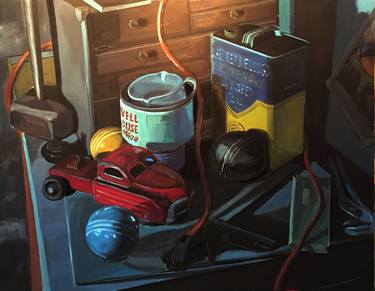 Original Still Life Paintings by David Orban