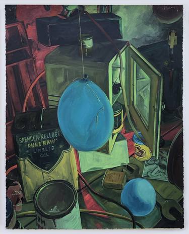 Print of Figurative Still Life Paintings by David Orban