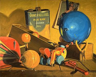 Original Still Life Paintings by David Orban