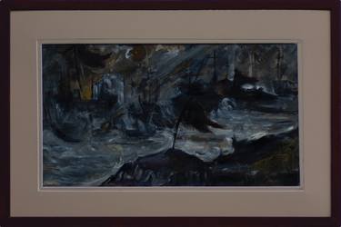 Print of Abstract Expressionism Landscape Paintings by Iro Bartzioka
