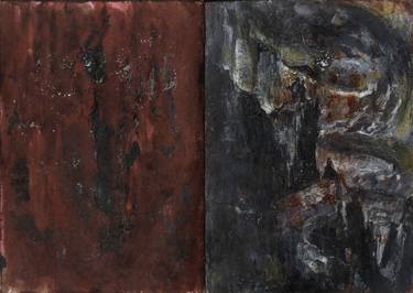 Original Abstract Expressionism Religious Paintings by Iro Bartzioka