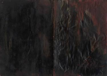 Original Abstract Expressionism Mortality Paintings by Iro Bartzioka