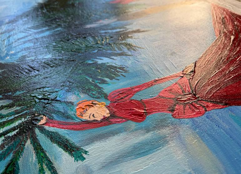 Original Figurative Children Painting by Sally Bailey