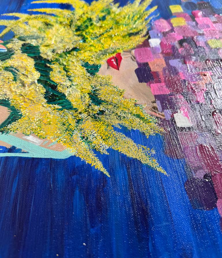 Original Figurative Women Painting by Sally Bailey