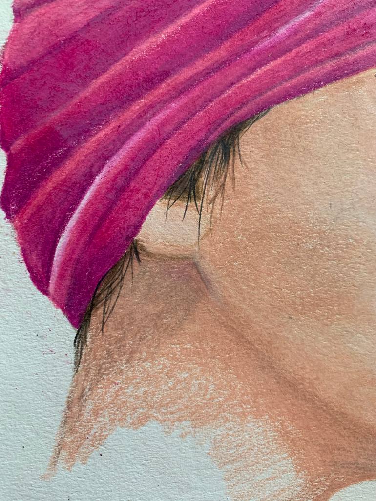 Original Portraiture Portrait Drawing by Sally Bailey