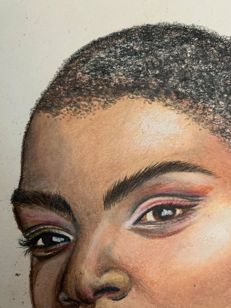 Original Realism Portrait Drawing by Sally Bailey