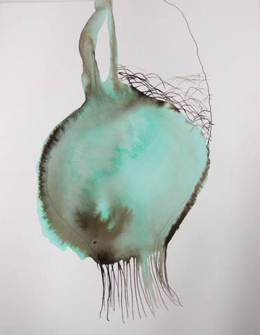 Original Fine Art Abstract Drawing by Daniela Quilici