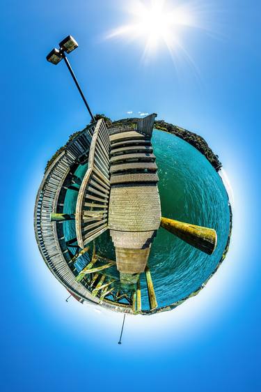 Wharf at Orapiu Bay thumb