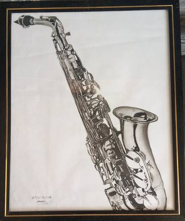 Print of Music Drawings by Olu-alonge Sina-ayomi