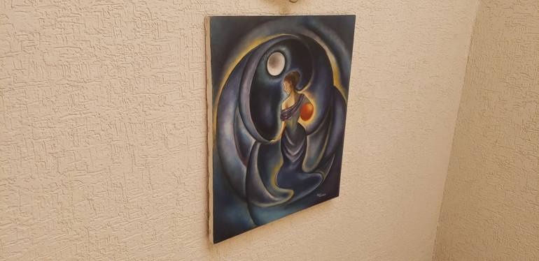 Original Women Painting by Rocio Camarena